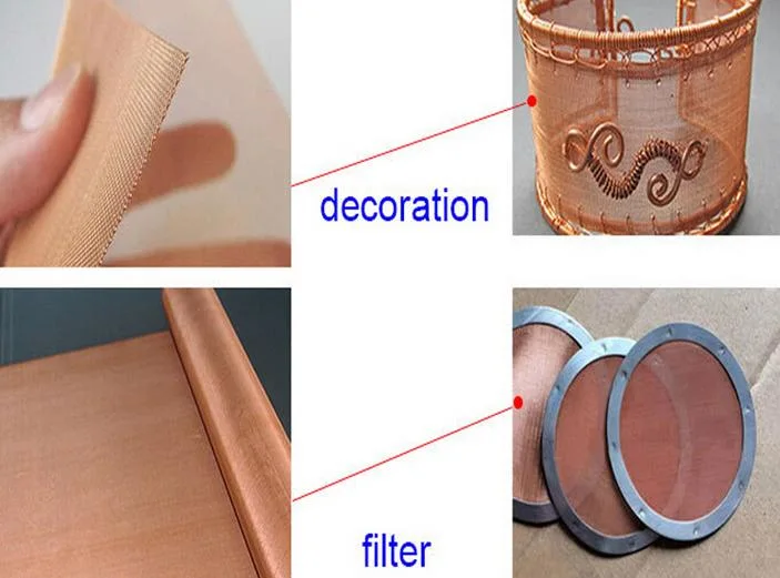 Pure Copper Anti Radiation Fabric Mesh for Computer Room