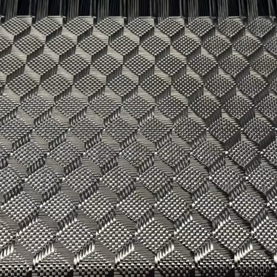 Tissu en fibre de carbone 3K 240GSM Wave