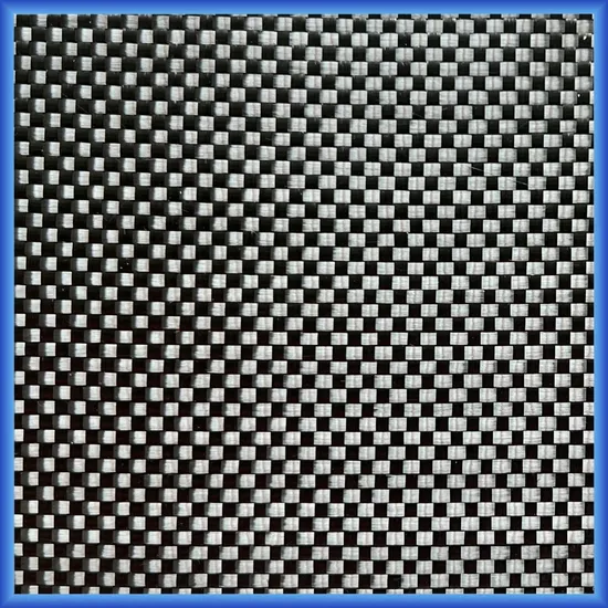 6k 380GSM matériau de renfort tissu en fibre de carbone