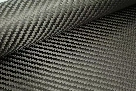 Tissu en fibre de carbone à armure sergé 3K 160g Chine