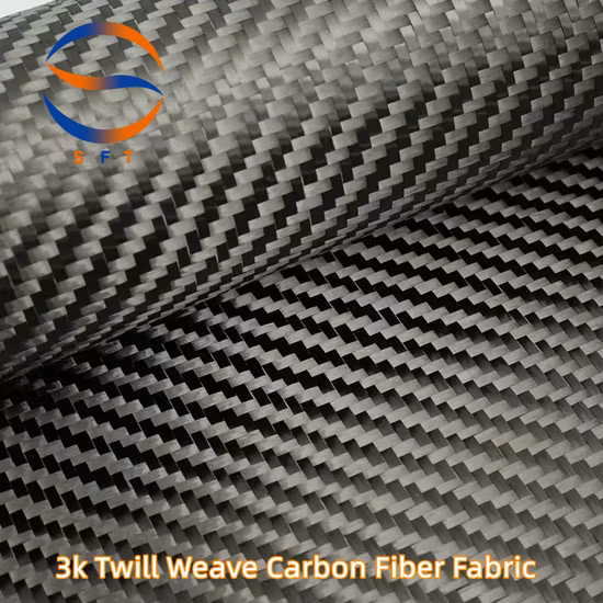 OEM gros 3K 6K 12K 24K tissu en Fiber de carbone sergé armure toile tissu en Fiber de tissu plaine T700 chiffons en Fiber de carbone 200g 240g 300g 320g