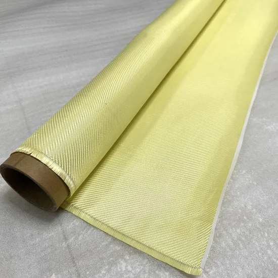 Tissu Kevlar tissé uni haute résistance